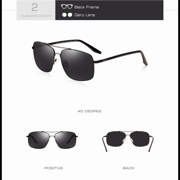 AOFLY Authentic Men's Sunglasses - Picture 2 of 5